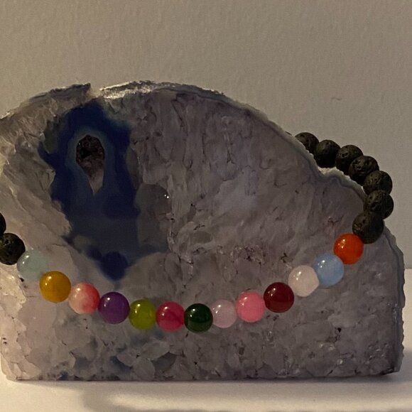 Jade essential oil bracelet NEW - Picture 2 of 3